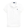 Polo Ralph Lauren Kids' Cotton Mesh Polo Shirt In White