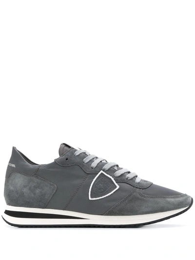 Philippe Model Paris Trpx Veau Sneakers In Grey