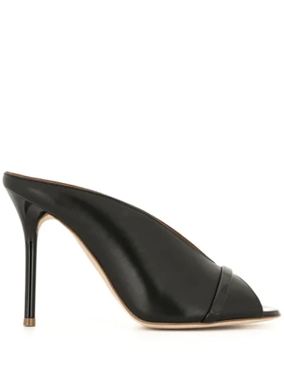 Malone Souliers Stiletto Mules In Black