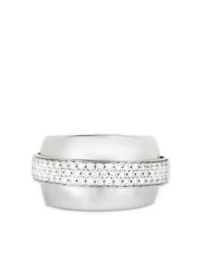 Pre-owned Piaget  18kt White Gold Possession Diamond Ring