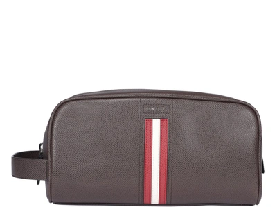 Bally Takimo Pouch In Brown