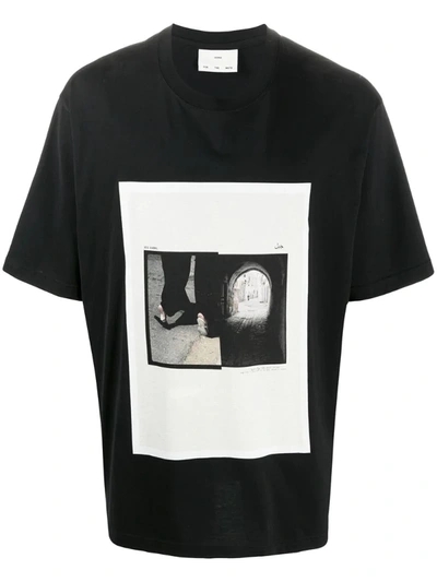 Song For The Mute Photo Print T-shirt In Black