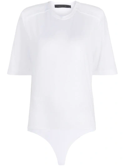 Federica Tosi Round-neck T-shirt In White