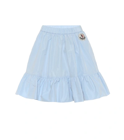 Moncler Genius Moncler X Simone Rocha Logo Embroidered Mini Skirt In 70k