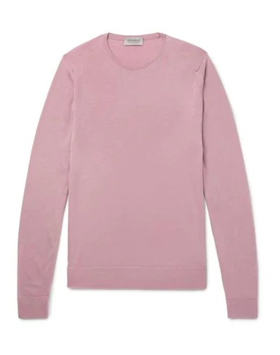 John Smedley Sweater In Lilac
