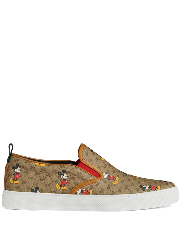 gucci mickey trainers