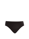 Hanro Natural Function Jersey Briefs In Black