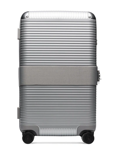 Fpm Milano Trunk On Wheels Suitcase In Grey