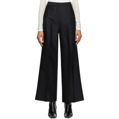 Lvir Black Wide Line Trousers