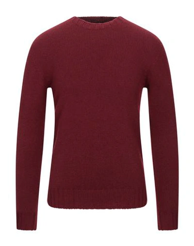 Aragona Sweaters In Maroon