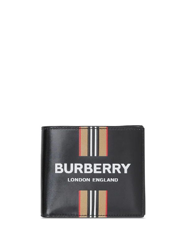 burberry black leather wallet