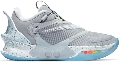 Pre-owned Nike Adapt Bb 2.0 Mag (us Charger) In Wolf Grey/white-light Aqua  | ModeSens