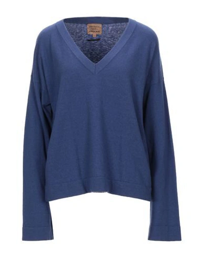 Alessia Santi Sweater In Purple