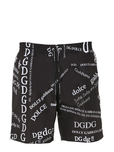 Dolce & Gabbana Swimsuit In Black