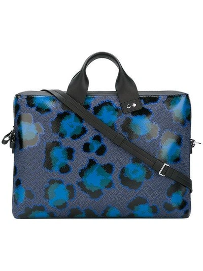 Kenzo Leopard Print Laptop Bag