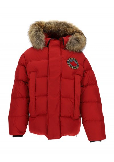 Dsquared2 Kaban Parka In Red