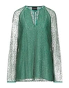 Atos Lombardini Blouses In Green
