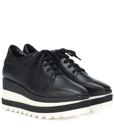 Stella Mccartney Sneak-elyse Platform Sneakers In Black