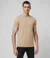 Allsaints Men's Tonic Crew T-shirt In Dune Taupe