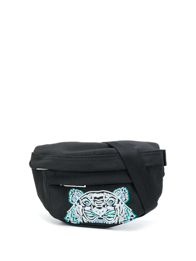 Kenzo Kampus Tiger Belt Bag In Black