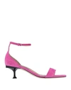 Sergio Rossi Sandals In Pink