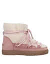 Inuikii Ankle Boots In Pink
