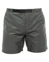 Prada Swim Shorts In Grey