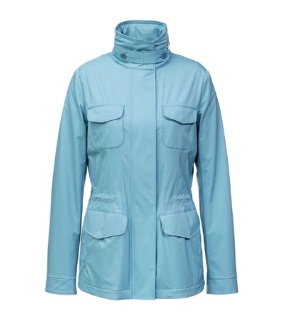 Loro Piana Women's Traveller Windmate Jacket In Tourmaline Aqua