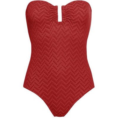Eres Sur-mesure One-piece Swimsuit In Ginger