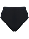 Eres Gredin High-waist Adjustable Bikini Bottom In Noir