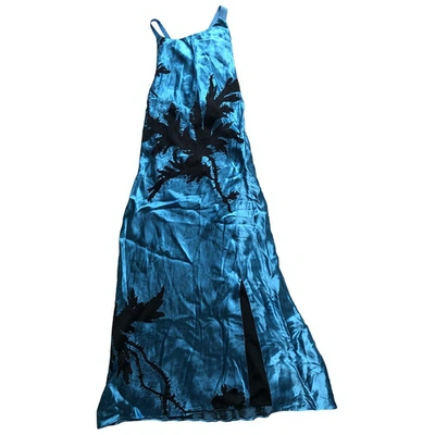 Pre-owned Topshop Unique Tophop Unique  Blue Dress