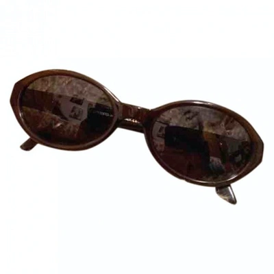 Pre-owned Emanuel Ungaro Brown Sunglasses