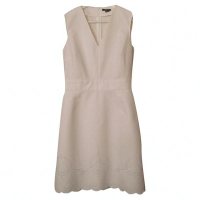 Pre-owned Raoul Mid-length Dress In White