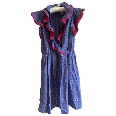 Pre-owned Marc By Marc Jacobs Silk Mid-length Dress In Multicolour
