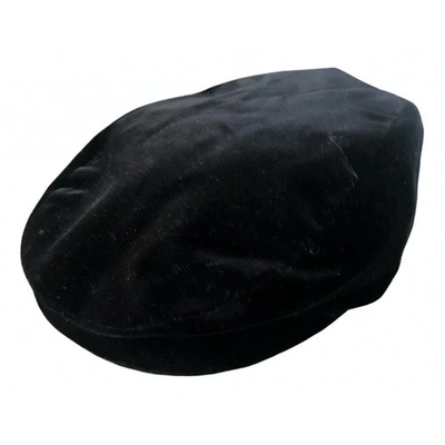 Pre-owned Dolce & Gabbana Black Cotton Hat