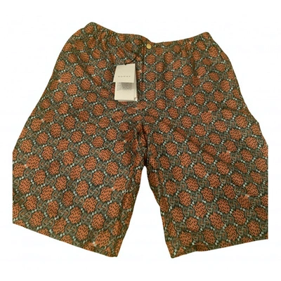 Pre-owned Gucci Brown Shorts