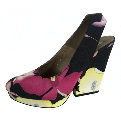 Pre-owned Dries Van Noten Multicolour Cloth Sandals