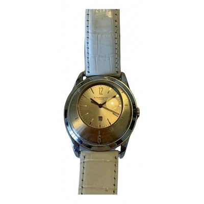 Pre-owned Alfred Dunhill Watch In Silver