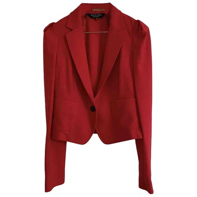 Pre-owned Paul Smith Red Wool Jacket