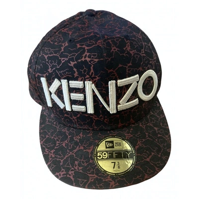 Pre-owned Kenzo Hat In Burgundy