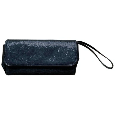 Pre-owned Marc By Marc Jacobs Black Glitter Clutch Bag