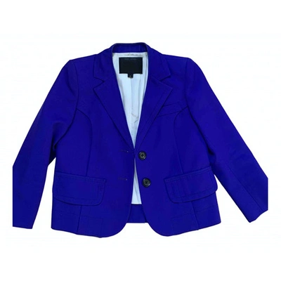 Pre-owned Marc Jacobs Blue Polyester Jacket