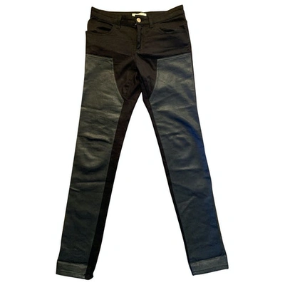 Pre-owned Givenchy Black Cotton Jeans