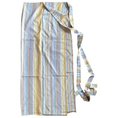 Pre-owned Etro Multicolour Silk Skirt