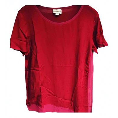 Pre-owned Dkny Tunic In Red