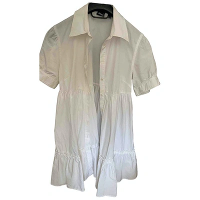Pre-owned Aspesi White Cotton Dress