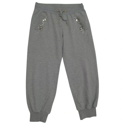 Pre-owned Marella Carot Pants In Grey