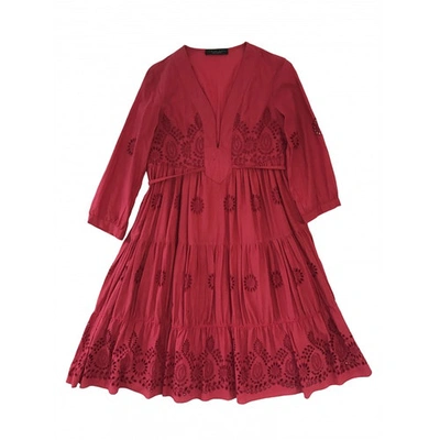 Pre-owned Twinset Dress In Red
