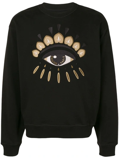 Kenzo Classic Eye Sweatshirt In Black