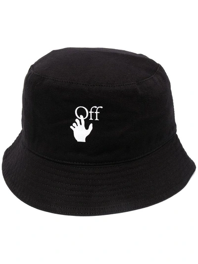 Off-white Hand Off Bucket Hat Black White